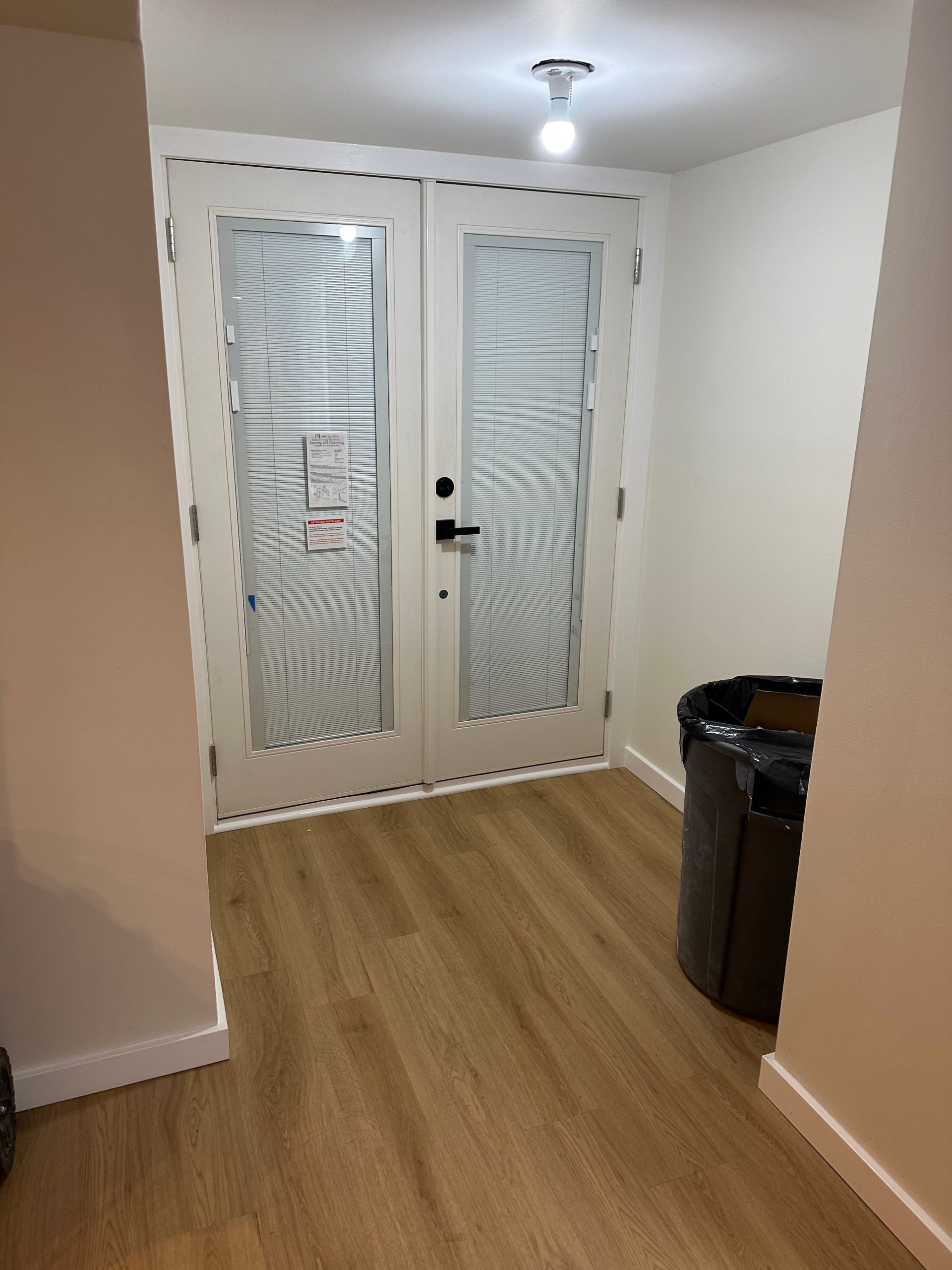 basement conversion after entrance scaled