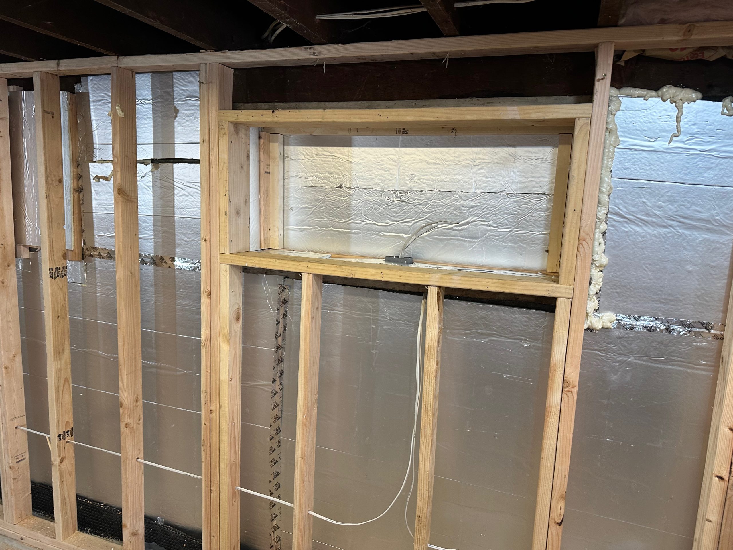 basement conversion process window cover scaled